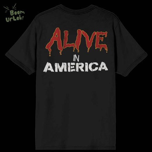 Iron Maiden Purgatory Alive In America Vintage Tee