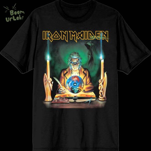 Iron Maiden Retro Clairvoyant 2025 Tour Tee
