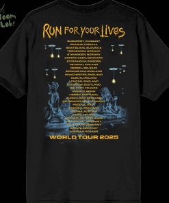 Iron Maiden Retro Clairvoyant 2025 Tour Tee