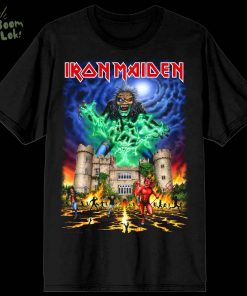 Iron Maiden Run For Your Lives 2025 Tour Dublin Tshirt