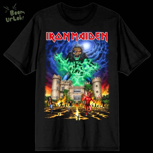 Iron Maiden Run For Your Lives 2025 Tour Dublin Tshirt