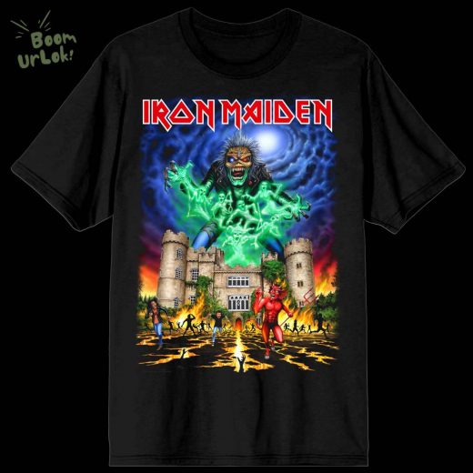 Iron Maiden Run For Your Lives 2025 Tour Dublin Tshirt
