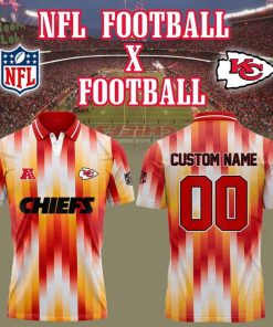 Kansas City Chiefs NFL Football x Football Polo Shirt