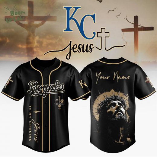 Kansas City Royals Jesus 3D Baseball Jersey