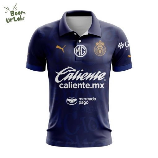 LIGA MX Chivas Guadalajara Personalized 2024-2025 Polo