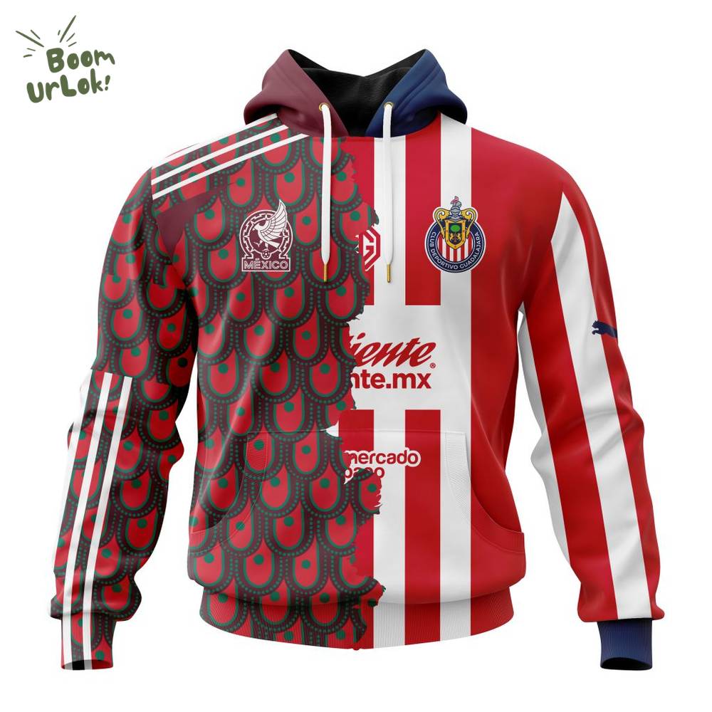 LIGA MX Chivas Guadalajara Special Home Mix Mexico Jersey Design LIGA MX Chivas Guadalajara Special Home Mix Mexico Jersey Design