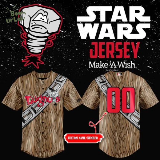 Lansing Lugnuts x 2025 Star Wars Jerseys