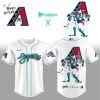 Limited Edition Arizona Diamondbacks Back In Black Jersey