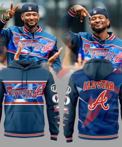 Limited Edition Atlanta Braves Peace up, A-Town Down Hoodie