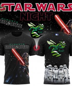 Limited Edition Augusta GreenJackets x Star War 2025 Tshirt