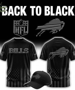 Limited Edition Bills Black 2025 Combo Tshirt