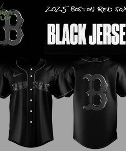 Limited Edition Boston Red Sox Back In Black Jersey