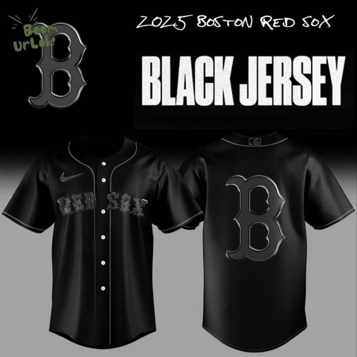 Limited Edition Boston Red Sox Back In Black Jersey