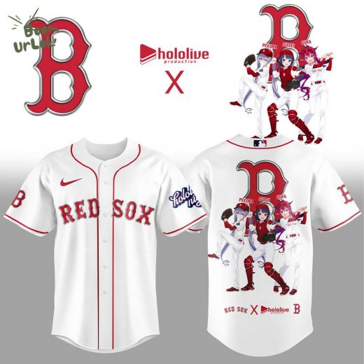 Limited Edition Boston Red Sox Hololive Night Collaboration Jersey