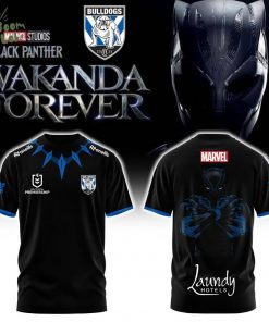 Limited Edition Bulldogs x Black Panther 2025 Combo Tshirt