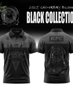 Limited Edition Canterbury Bulldogs Black 2025 Combo Polo