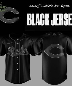 Limited Edition Cincinnati Reds Back In Black Jersey