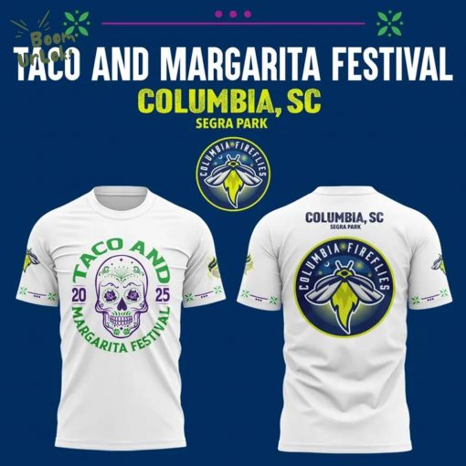 Limited Edition Columbia Fireflies Margarita Festival T-shirt 2025