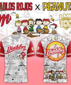 Limited Edition Diablos Rojos del Mexico x Peanuts T-Shirt 2025