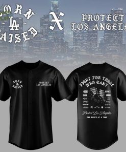 Limited Edition Dodgers x Protect los Angeles 2025 Jersey