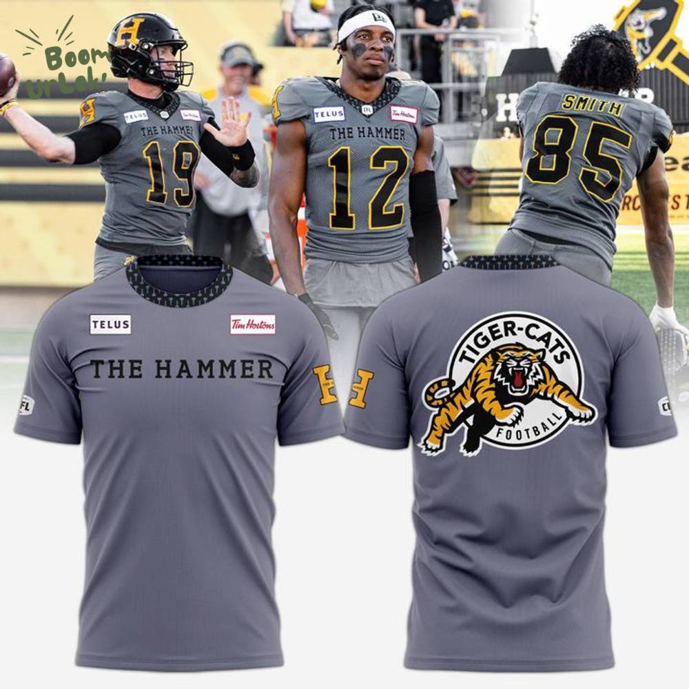 Limited Edition Hamilton Tiger-Cats T-shirt Limited Edition Hamilton Tiger-Cats T-shirt