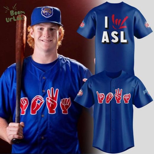 Limited Edition Iowa Cubs x American Sign Language Night 2025 Baseball Jersey