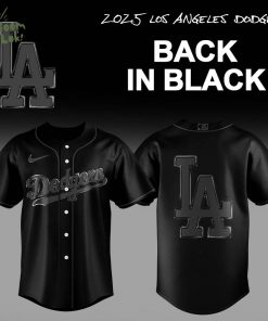 Limited Edition Los Angeles Dodgers Back In Black Combo Jersey