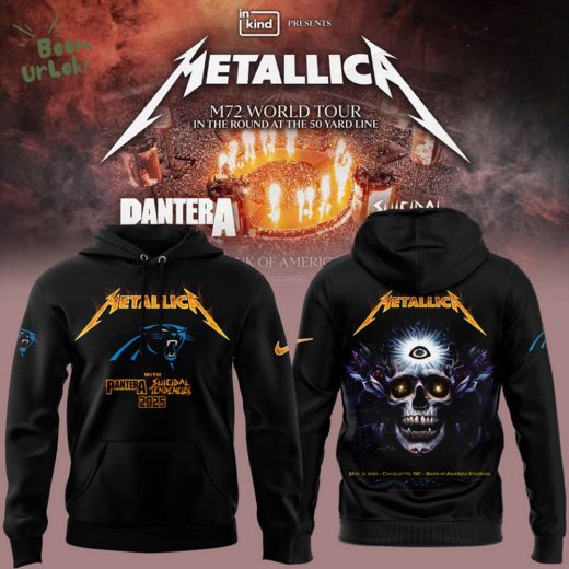 Limited Edition M72 World Tour x Carolina Panthers hoodie 2025
