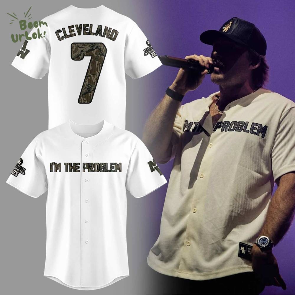 Limited Edition Morgan Wallen Live in Cleveland Jersey Limited Edition Morgan Wallen Live in Cleveland Jersey