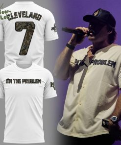 Limited Edition Morgan Wallen Live in Cleveland TShirt