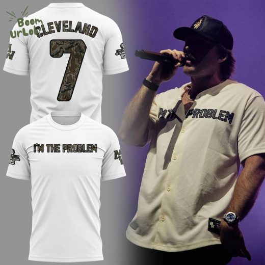 Limited Edition Morgan Wallen Live in Cleveland TShirt
