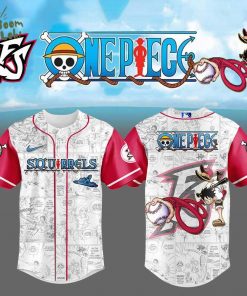 Limited Edition Richmond Flying Squirrels One Piece Night Game Jersey