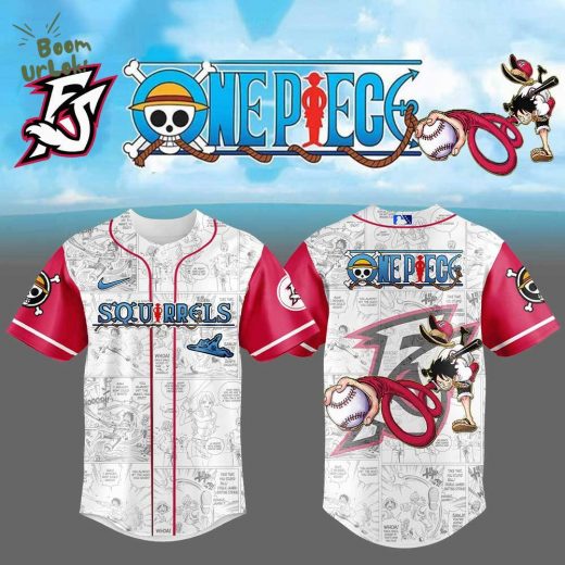 Limited Edition Richmond Flying Squirrels One Piece Night Game Jersey