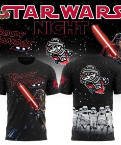 Limited Edition Rocket City Trash Pandas x Star War 2025 Tshirt
