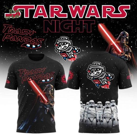 Limited Edition Rocket City Trash Pandas x Star War 2025 Tshirt