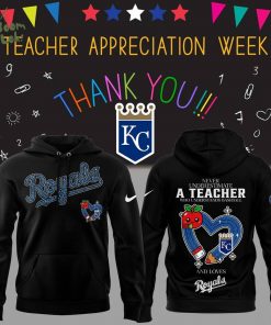 Limited Edition Royals Baseball Teacher Appreciation Game Hoodie