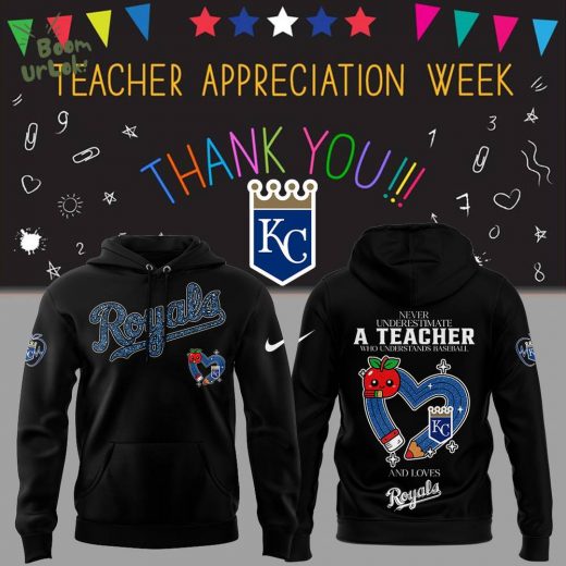 Limited Edition Royals Baseball Teacher Appreciation Game Hoodie