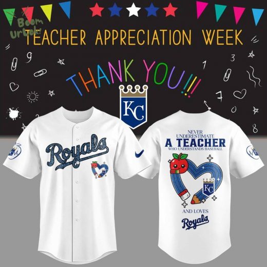 Limited Edition Royals Baseball Teacher Appreciation Game Jersey
