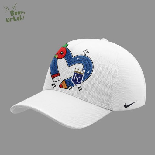 Limited Edition Royals Baseball Teacher Appreciation Game White Hoodie