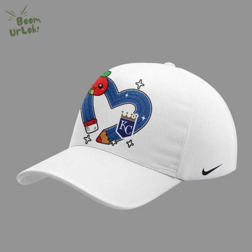 Limited Edition Royals Baseball Teacher Appreciation Game White Hoodie