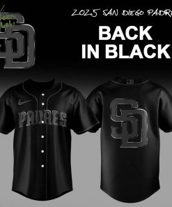 Limited Edition San Diego Padres Back In Black Combo Jersey
