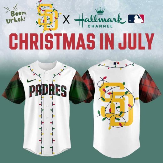 Limited Edition San Diego Padres Christmas in July Jersey