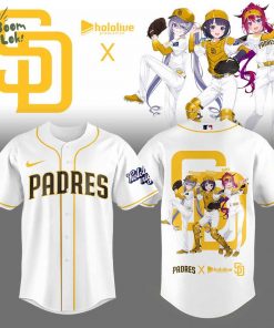 Limited Edition San Diego Padres Hololive Night Collaboration Jersey