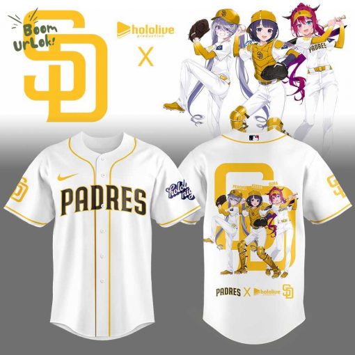 Limited Edition San Diego Padres Hololive Night Collaboration Jersey