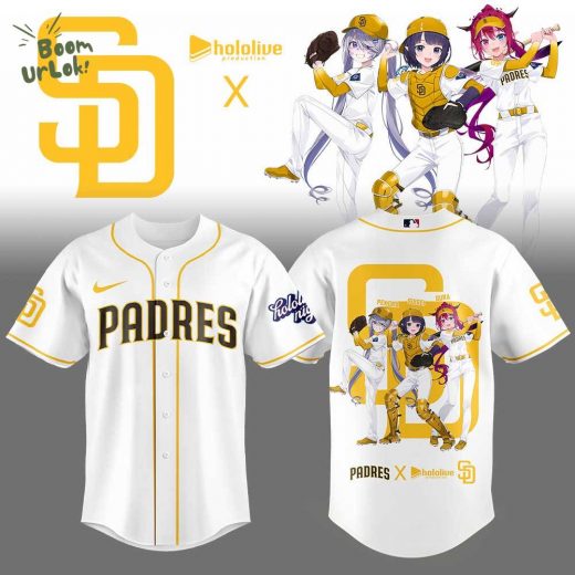 Limited Edition San Diego Padres Hololive Night Collaboration Jersey