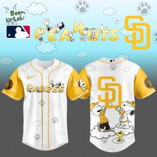 Limited Edition San Diego Padres x Snoopy and Peanuts Jersey
