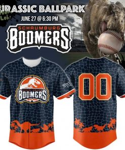 Limited Edition Schaumburg Boomers Jurassic Ballpark Jersey 2025
