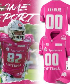 Limited Edition Schwäbisch Hall Unicorns Pink Bowl Football Jersey 2025