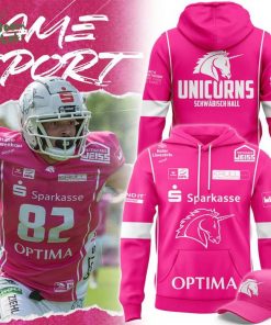 Limited Edition Schwäbisch Hall Unicorns Pink Bowl Hoodie 2025