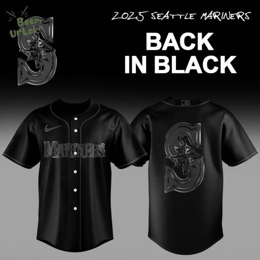 Limited Edition Seattle Mariners Back In Black Combo Jersey